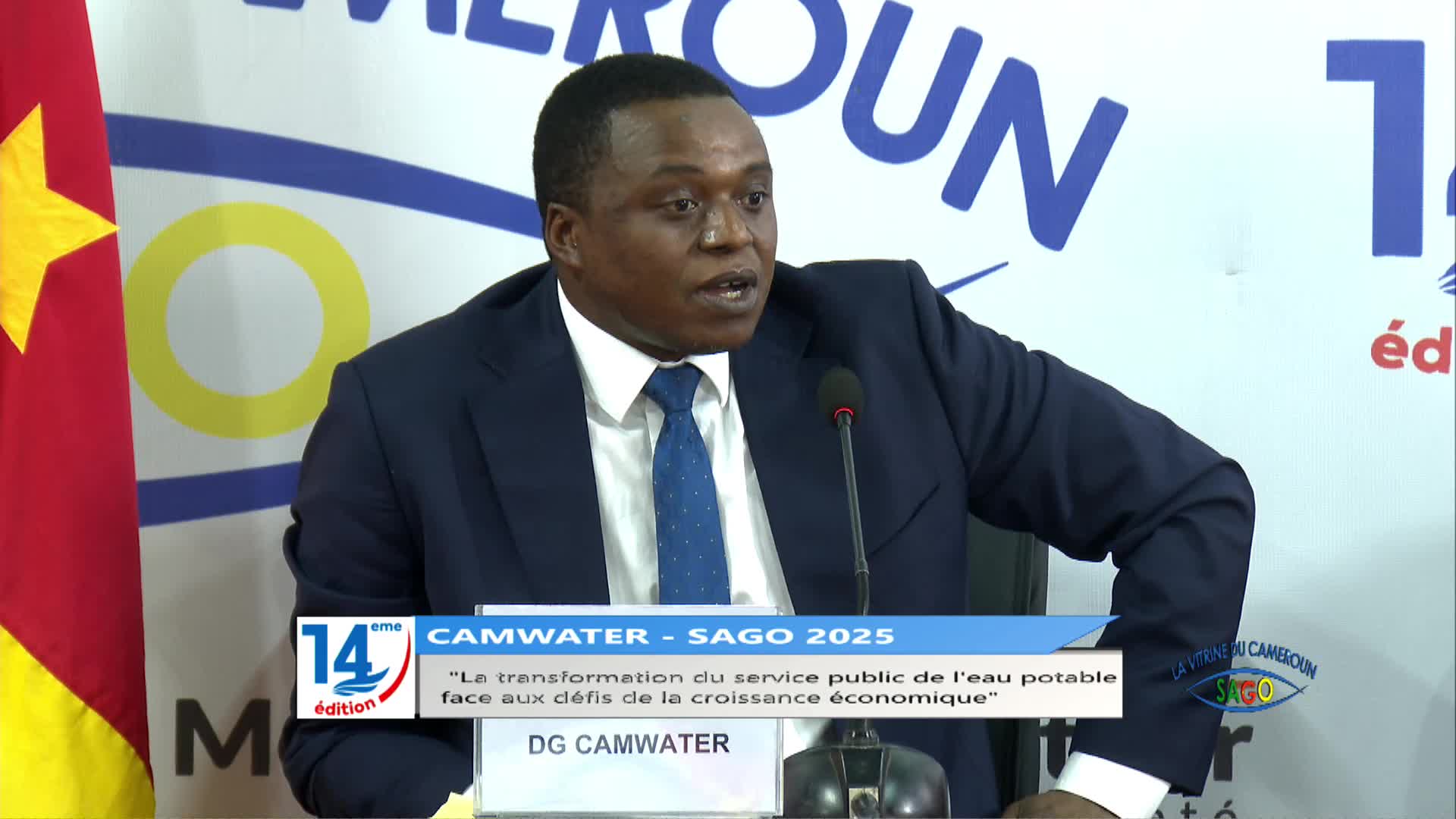 Conférence Du DG CAMWATER   SAGO2025